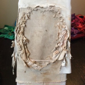 Ironing board fabric replaced time after time.